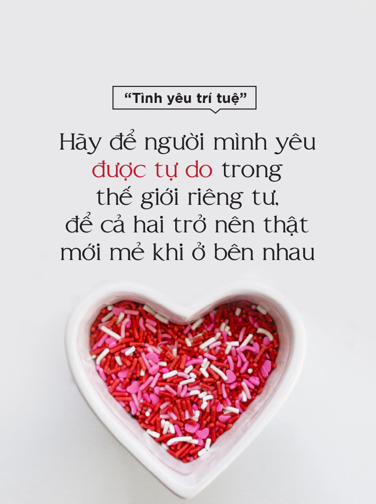 Valentine, hãy đọc điều này để hiểu thế nào là tình yêu trí tuệ